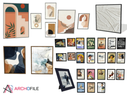 Art Frame Component Pack modern gallery wall
