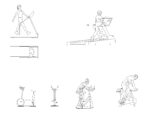 AutoCAD Gym Equipment Layout