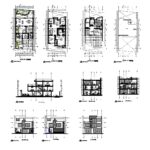 Vila Duplex Floor Plan – Modern Villa Architectural Layout