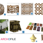 Islamic Sign SketchUp Component Pack preview