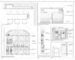 Modern Counter Bar CAD Details plan
