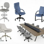 office chair SketchUp model