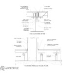 Partition Through To Sub Floor Section CAD Detail