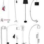 Stand Light SketchUp Model