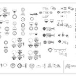 Security Camera CAD Block