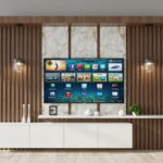 Modern TV Cabinet 3D Model Front View