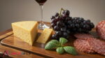 Wine and Cheese Board 3D Model in Kitchen Scene