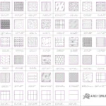HATCH PACK DWG professional AutoCAD hatch patterns for architectural drawings