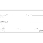 Modern Kitchen Cabinets Handles CAD Block preview
