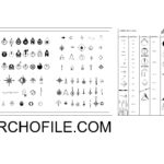 North Arrow CAD Block