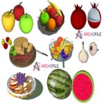 Fruit Component 3D Model Pack