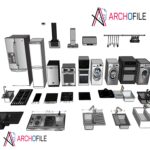 kitchen equipment pack 3d models