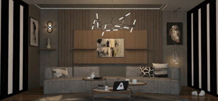 Living Room Interior 3D Model