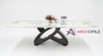 marble dining table CAD detail plan