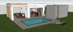 Small Modern Villa SketchUp Model