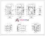 Residential Architectural Plan Pack villa architecture plans