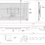 TV Wall CAD Details
