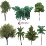 Tree Component Pack 3D Model