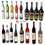 Wine Bottle Component 3D Model