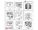 Residential Architectural Plan Pack modern residential layout