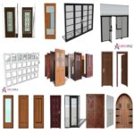 Door Component Pack SketchUp Models