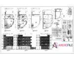 Residential Architectural Plan Pack apartment layout plans
